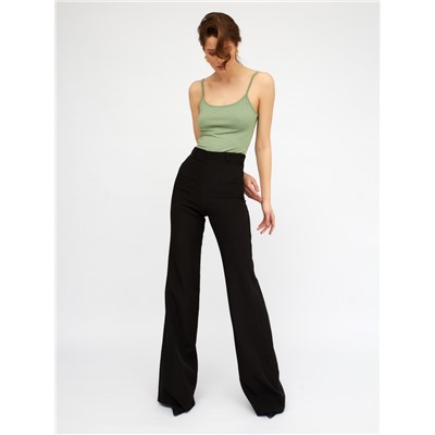 Боди женское MINAKU: Basic line цвет оливковый, размер 42