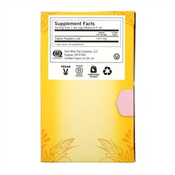 Yogi Tea, листья органической малины для женщин, без кофеина, 16 чайных пакетиков, 29 г (1,02 унции)