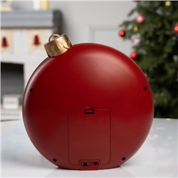 Фигура светодиодная «Ночные огни», 20.9×21.3×8.5 см, музыка, батарейки ААх3 (не в комплекте), USB, свечение тёплое белое