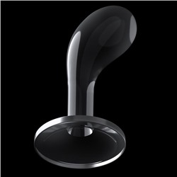 Прозрачный стимулятор простаты Flawless Clear Prostate Plug - 15 см.