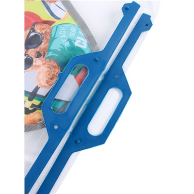 Ледянка мягкая Bear, треугольная, d=41 см, толщина 1.2 см, рисунок МИКС