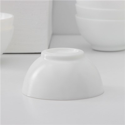 Салатники Luminarc DIWALI, 300 мл, d=12 см, стеклокерамика, набор 6 шт., белые