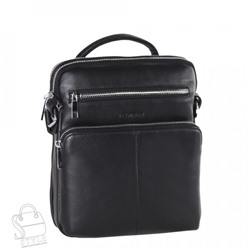 Сумка мужская кожаная 812-2BSH black Heanbag
