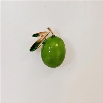 Брошь Оливка