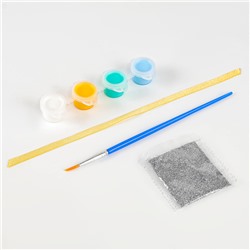 Ёлочная подвеска из дерева своими руками на новый год «Олень», набор для творчества