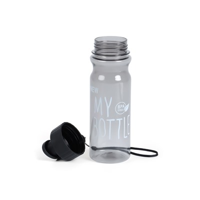 Бутылка для воды My bottle 500 мл, 21.7×6.8 см, серый