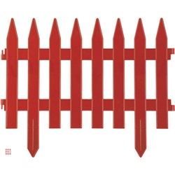 Забор декоративный № 1 (терракот)