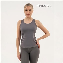 Майка женская Resport, бифлекс, размер M (46), серая