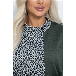 Блуза Элли (хаки) Б11306