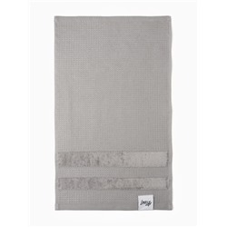 Полотенце махровое LoveLife «Макан» 70×130 см, серое, 100% хлопок, 480 г/м²