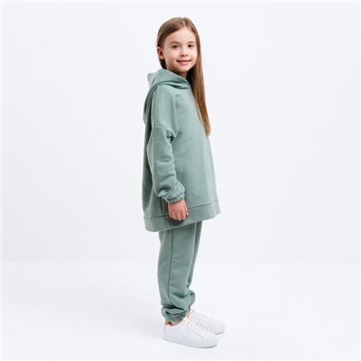 Костюм детский (худи, брюки) MINAKU, хаки, рост 110 см