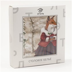 Скатерть новогодняя «Этель» Winter holidays, 150×110 см ±3 см с ГМВО, 100% хлопок