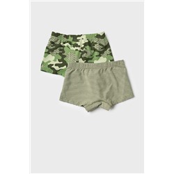 Трусы трикотажные для мальчиков - боксеры, 2 шт в комплекте PLAYTODAY, 1243501