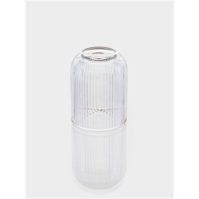 Набор стаканов, 260 мл, 6 шт., с золотой отводкой, прозрачные