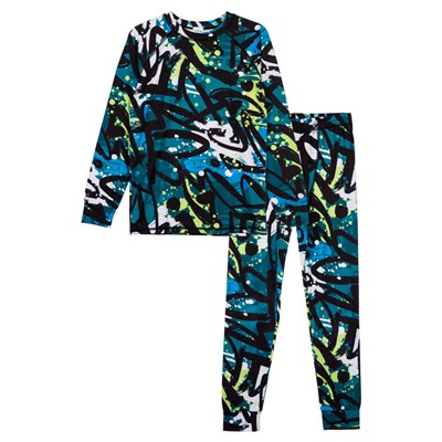 Термокомплект трикотажный для мальчиков: брюки, толстовка