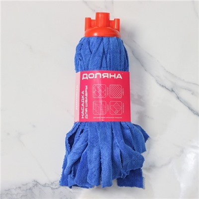 Насадка для швабры ленточная Доляна, микрофибра, 30×10×6 см, МИКС