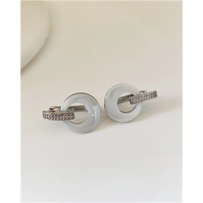 Серьги с керамикой