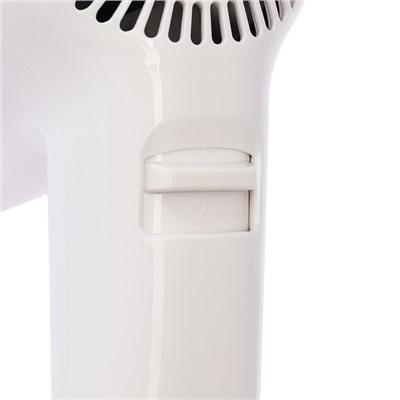 УЦЕНКА Фен для волос настенный Luazon LGE-006, 1600 Вт, 2 скорости, крепление (в комплекте)