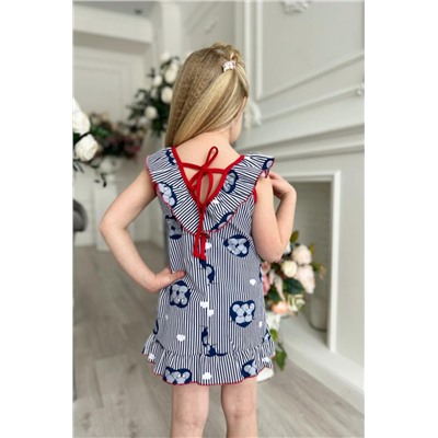 Сарафан 5106 детский (Синий)