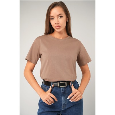 Женская базовая хлопковая футболка Happyfox