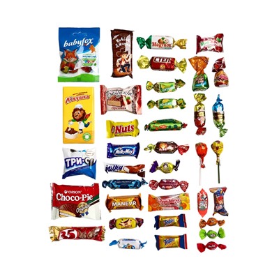 Новогодний подарок, сладкий, детский «Смешарики», детский, 750 г