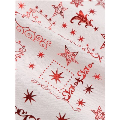 Скатерть новогодняя «Этель. Новогодняя», 100×140±5 см, 80% п/э, 20% лён, 120 г/м²