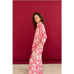 Брюки  СЕТ001Б/02/Молочный, розовый