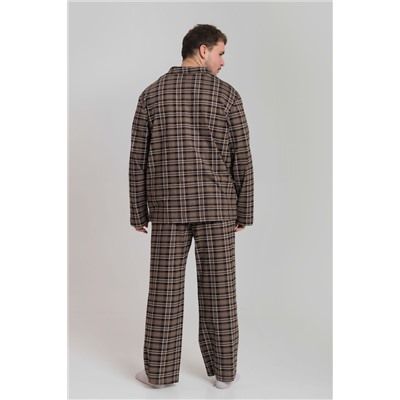 Пижама рубашка и брюки М125126кс