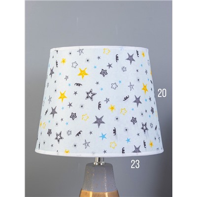 Настольная лампа «Айседора» E14 40 Вт серый-золото RISALUX