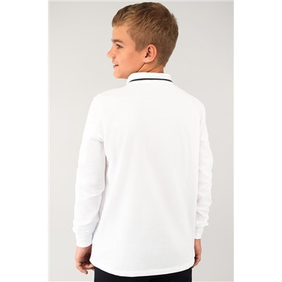 Рубашка-поло с длинным рукавом для мальчика Happyfox