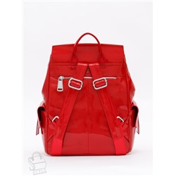 Рюкзак женский кожаный 18337-8 red Polina&Eiterou  в Новосибирске