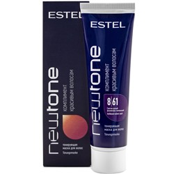 ESTEL NEWTONE Тонирующая маска для волос 8/61 60 мл