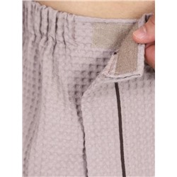 Накидка вафельная мужская однотонная (Кофейный)