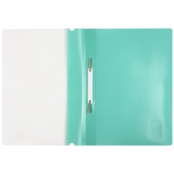Скоросшиватель А4 пластиковый  бирюзовый 0,18мм TC4018Z inФОРМАТ