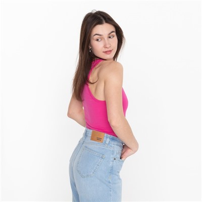 Майка женская, цвет розовый, размер М (44)