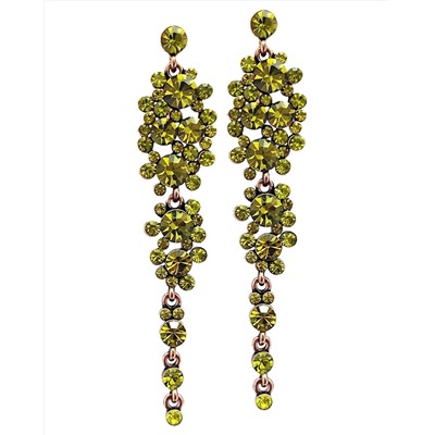 Серьги с чешскими кристаллами