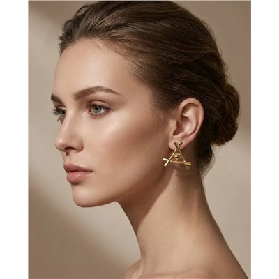 Стильные серьги