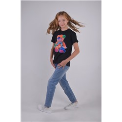 Футболка детская для девочек Teddy арт.6173814