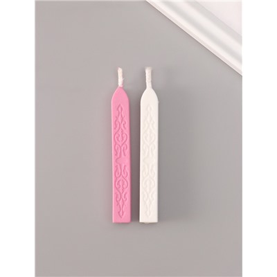 Подарочный набор для сургучной печати «Сердечко», печать, ручка, сургуч, 12.5×10×3.6 см