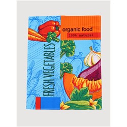 Текстильное изделие ЗДОРОВАЯ ПИЩА (48х58) голубой