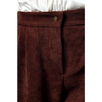 Костюм с брюками вельветовый с жилеткой 399BRN НАТАЛИ, 1087800