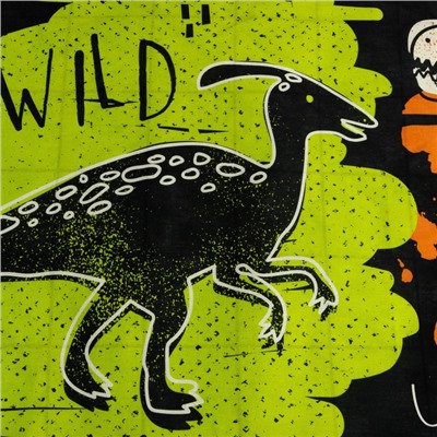 Постельное бельё 1.5-спальное «Этель» Dinoera, бязь