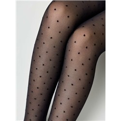 Нарядные CONTE DOTSY Колготки в мелкую точку с усиленным торсом-шортиками