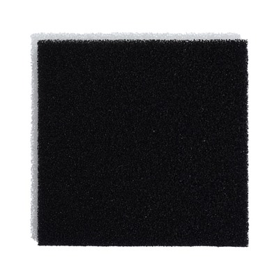 Губка прямоугольная, крупнопористая 10 PPI, лист 50×50×10 см, черный