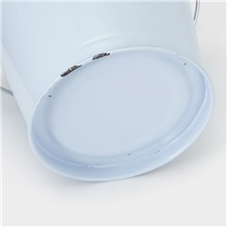 УЦЕНКА Ведро эмалированное, 12 л, без крышки, светлое