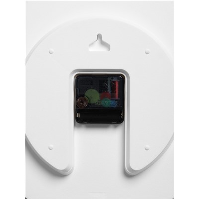 Часы настенные, интерьерные «Рубин», бесшумные, d=35 см, коричневые