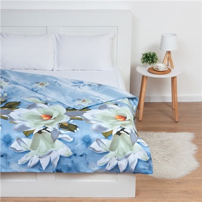 Пододеяльник евро «Этель. Кувшинки», 200×217 см, бязь