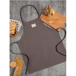 Фартук «Этель» Kitchen, 60×70 см, серый, 100% хлопок, саржа 220 г/м²