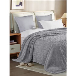 Плед Велсофт Гамми - СЕРЫЙ