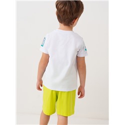 Комплект трикотажный для мальчиков: фуфайка (футболка), шорты